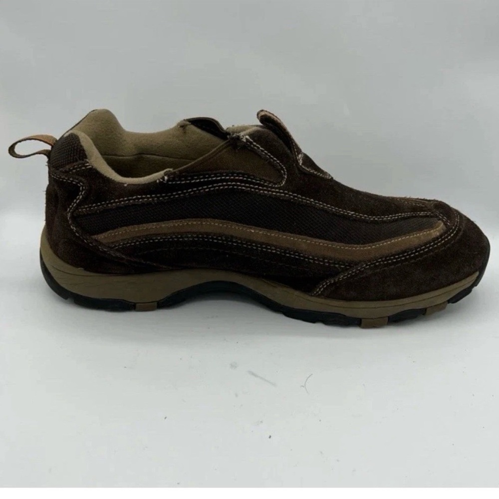 L.L. Bean Mens Tek 2.5 Casual Hiking Shoes Brown Leather Waterproof 11 medium - Picture 2 of 4